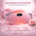 Period Heating Relief Device – Portable Menstrual Cramp Heating Pad Belt | Fast-Heat Therapy for Period Pain, Back & Abdominal Comfort