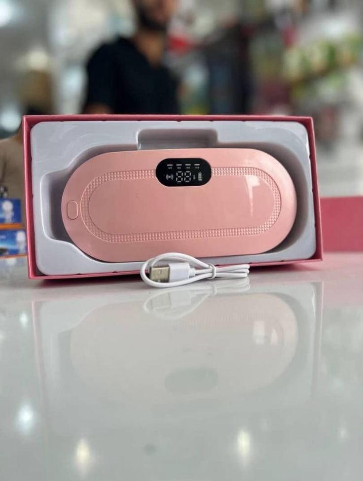 Period Heating Relief Device – Portable Menstrual Cramp Heating Pad Belt | Fast-Heat Therapy for Period Pain, Back & Abdominal Comfort
