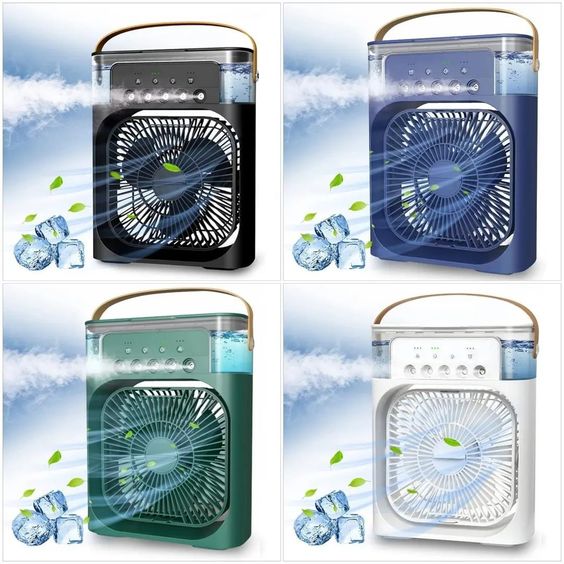 Mini Rechargeable Air Cooling Mist Fan