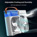 Mini Rechargeable Air Cooling Mist Fan