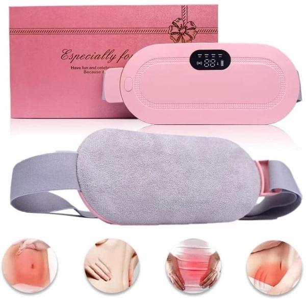 Period Heating Relief Device – Portable Menstrual Cramp Heating Pad Belt | Fast-Heat Therapy for Period Pain, Back & Abdominal Comfort