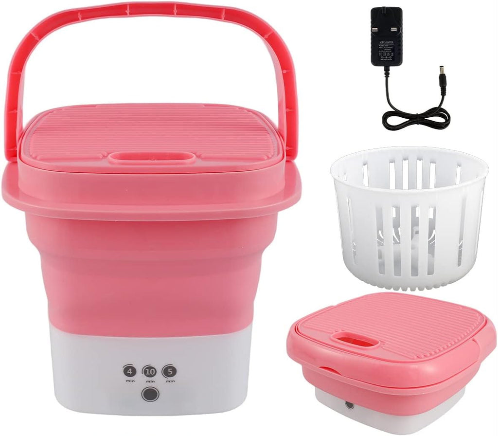 11L Mini Portable Washing Machine – Compact Foldable Washer for Clothes, Travel, Apartments & Delicate Laundry