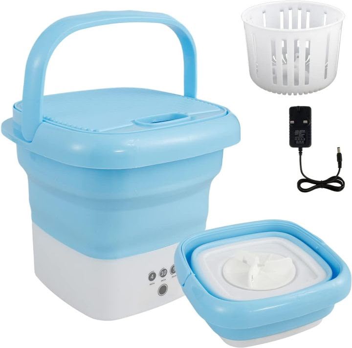 11L Mini Portable Washing Machine – Compact Foldable Washer for Clothes, Travel, Apartments & Delicate Laundry
