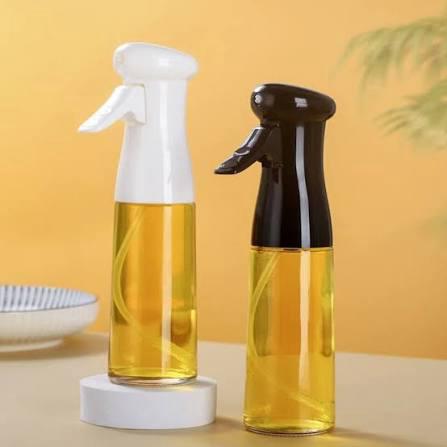 2-in-1 Oil Sprayer Bottle | Refillable Mist Spray Bottle for Air Fryer, BBQ, Salad & Kitchen Use