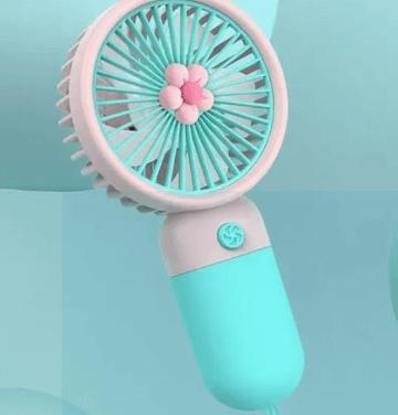 Mini Turbo Hand Cooling Fan | USB Rechargeable