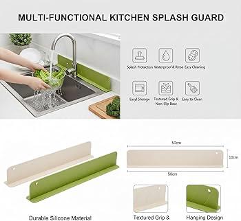 Premium Kitchen Sink Water Splash Guard