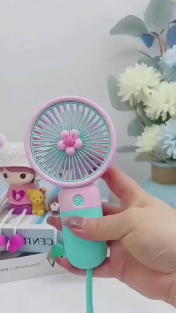 Mini Turbo Hand Cooling Fan | USB Rechargeable